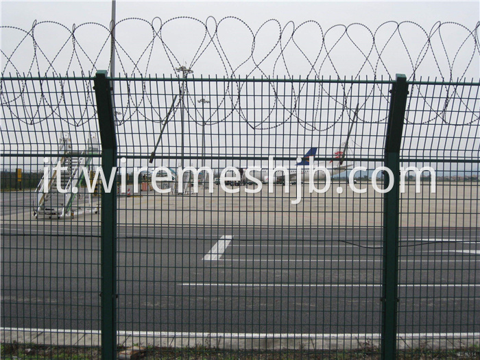 Beautiful Airport Fence